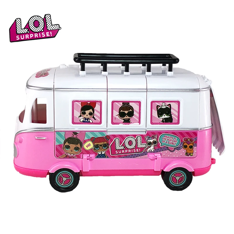 lol doll picnic car