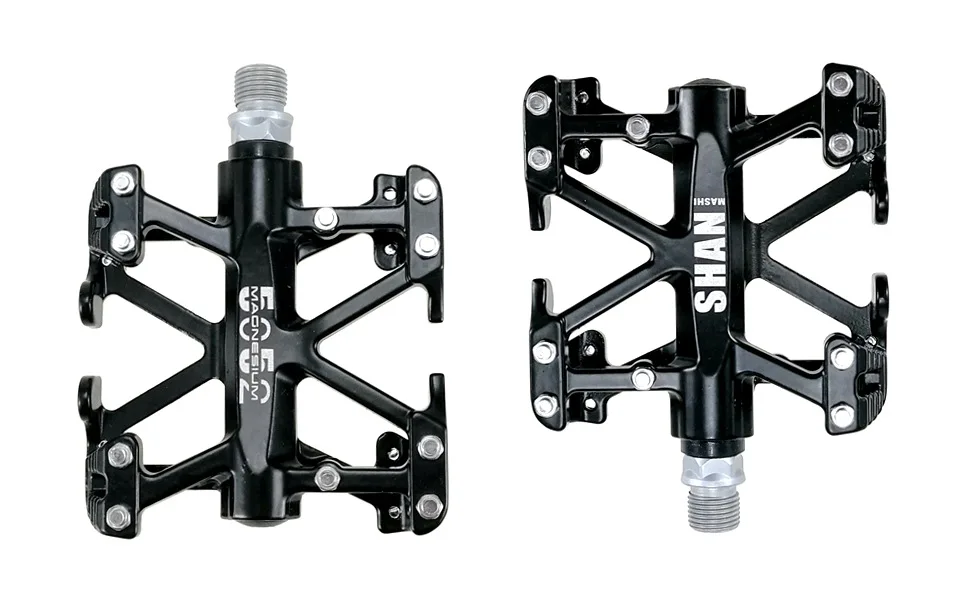 shanmashi MTB Pedal Bicycle Good Grip Flat Pedal Ultralight Alloy Best Quality Bearings