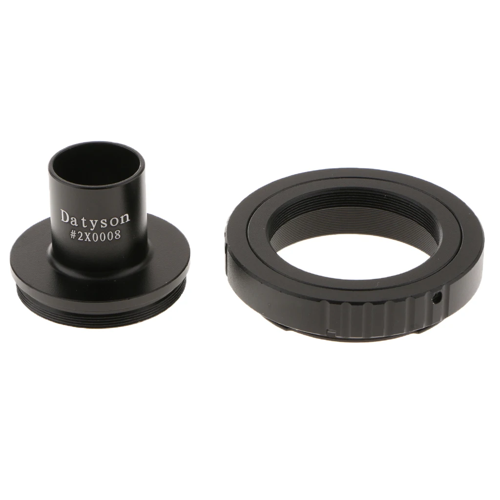 0.91 Inch Microscope Mount Adapter (T-mount ) + T2 Lens Adaptor Ring For Canon DSLR Camera Bodies  450D 500D 550D 600D 1100D