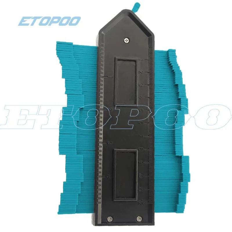 Etopoo 120 мм самоблокирующийся пластиковый контурный датчик профилирования-контурный манометр для ног неправильный контурный датчик