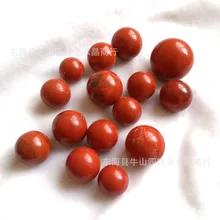 Натуральный Красный яшма фэн-шуй мяч буддистское предложение метод формирования красная яшма мяч диаметр 18-40 мм