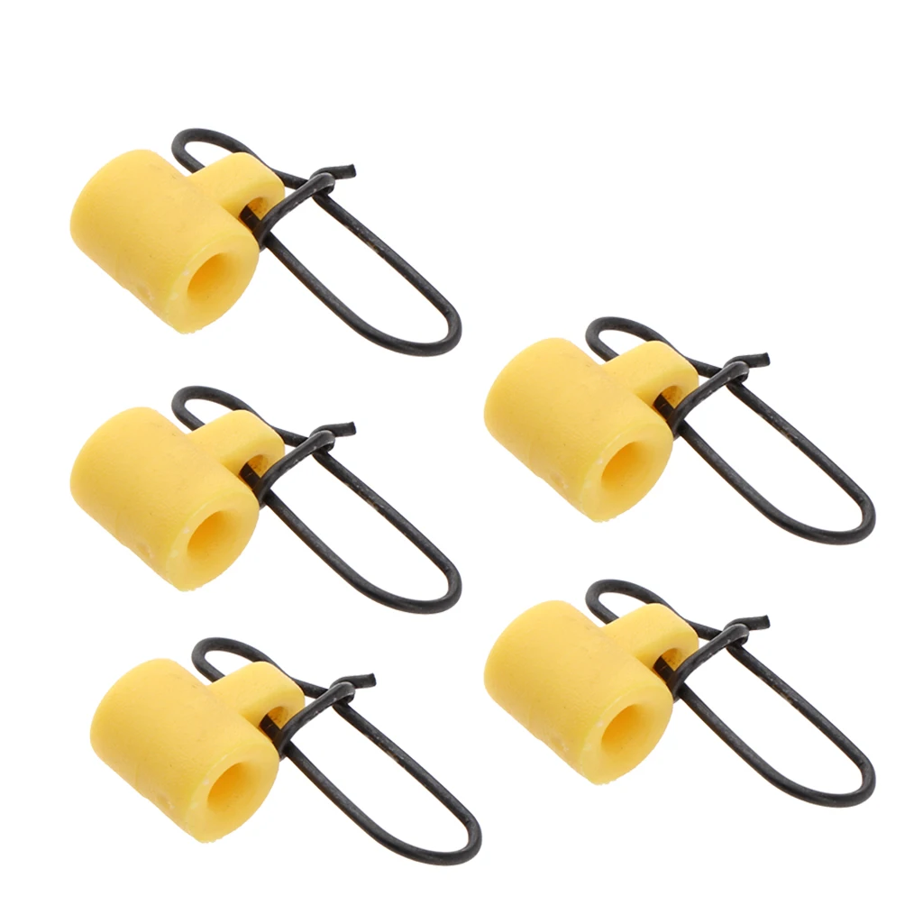 Heavy Duty Sinker Slides with Stainless Steel Snaps High-strength Fishing Braid Line Sinker Slider Slides Swivel Snap