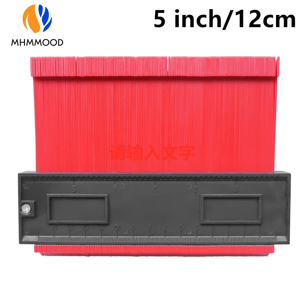 

3 Style 5Inch Contour Gauge Profile Gauge Tiling Laminate Tiles Edge Shaping Wood Measure Ruler Contour Gauge Duplicator Tools