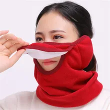 Модный утепленный Комплект «Для мужчин и Для женщин осенне-зимних видов спорта на открытом воздухе плюшевые пыле теплые наушники для защиты от холода, шарф «Три в одном» для взрослых