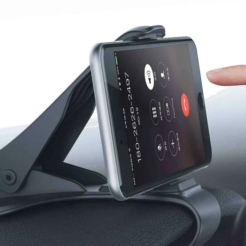 Автомобильный держатель для телефона GPS на приборной панели зажим для навигации Универсальный 360 Вращающийся держатель для телефона автомобильный стенд для Iphone 11 Автомобильный держатель для смартфона