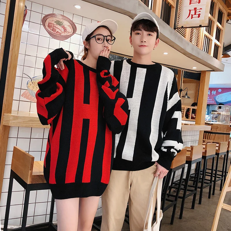 Winter Thicken Sweater Men Warm Fashion Letters Casual Knit Pullover Men Sweter Clothes Wild Loose Long-sleeved Sweater Man Winter Thicken Sweater Men Warm Fashion Letters Casual Knit Pullover Men Sweter Clothes Wild Loose Long-sleeved Sweater Man