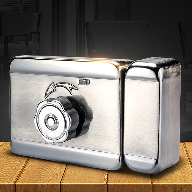 

Single-head Non-Lock Head Key Motor Lock 12V Mute Smart Lock Electric Lock Anti-Theft Door Locks lou yu suo