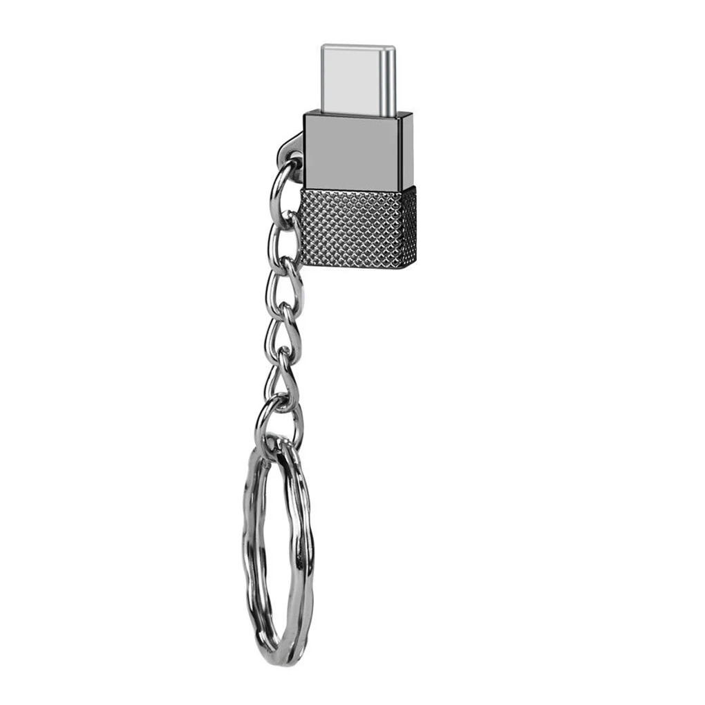 NO.1 Мини-смартфон Micro USB порт для type-c порт адаптер портативный цинк конвертер сплавов брелок - Цвет: NO.1