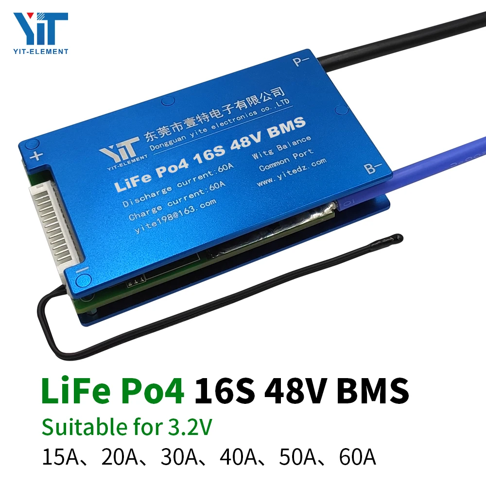 Power bank 16S 48V 3 2 V литиевая батарея 18650 аккумуляторная источник питания Эквалайзеры