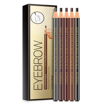 

Three dimensional natural line eyebrow pencil Thrush waterproof sweat proof and durable Not easy to decolor makeup pen Natural