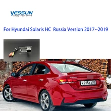 Для hyundai Solaris Sedan HCR Автомобильная камера заднего вида парковочная система/CCD ночной вид/светильник номерного знака