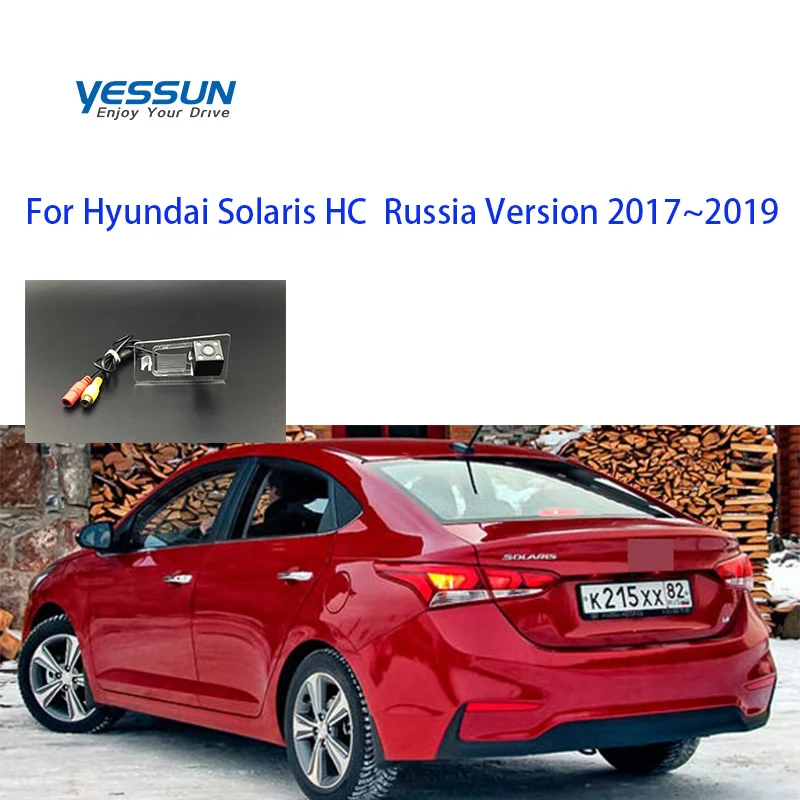 Камера заднего вида 1280*720 для Hyundai Solaris Sedan 2017 2018 2019 камера вида/камера номерного