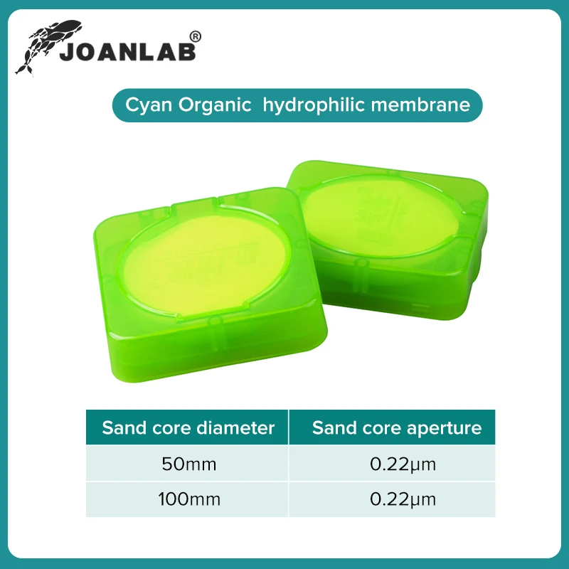 JOANLAB Lab filter membrane Microporous Water Microfiltration Membrane Filter Organic Microfiltration Membrane Diameter 50/100mm lab microfiltration membrane