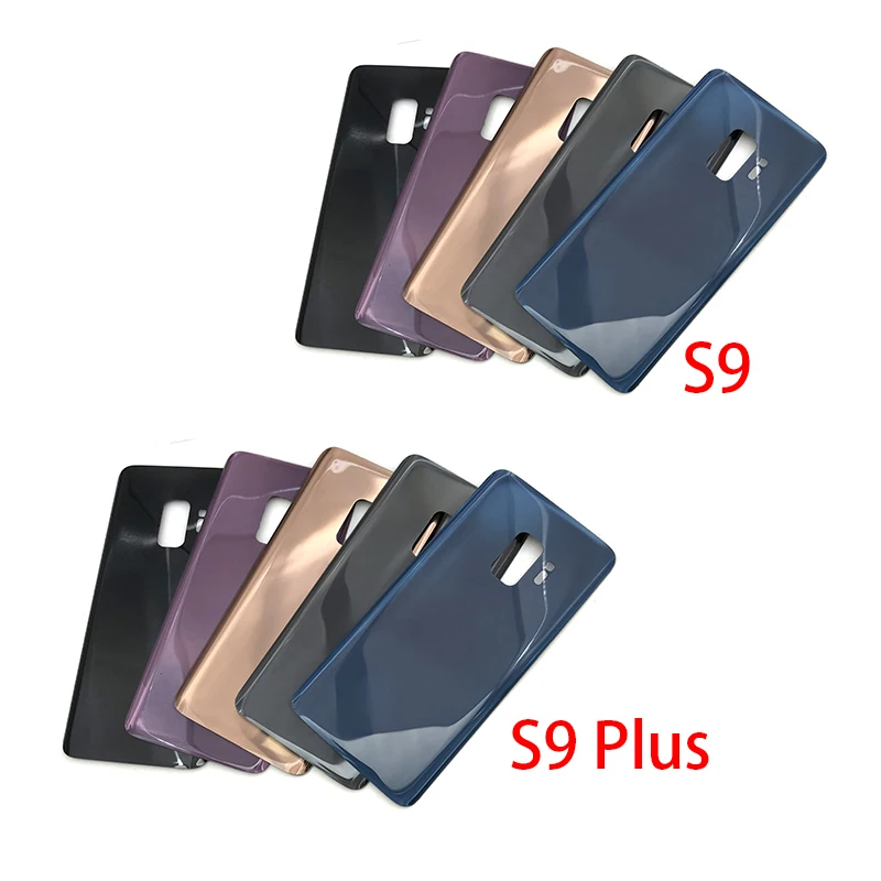 20 шт./лот Задняя крышка батареи Стекло для samsung Galaxy S9 G960F S9 Plus G965F