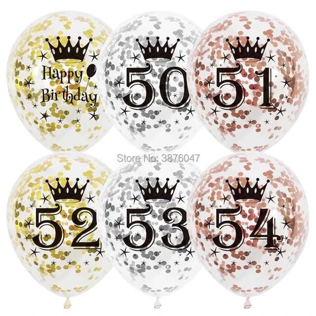  Birthday Decorations, Green Gold Birthday Party Decorations for  Boy Girls Men Women, Birthday Balloons with Happy Birthday Banner, Paper  Pompoms, Confetti Balloons for Birthday Party Decorations : Toys & Games