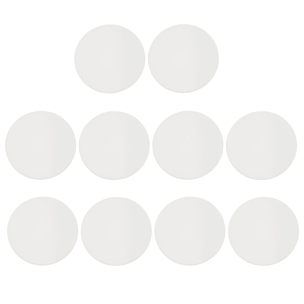 10pcs Flat Watch Crystal 1mm Thick 30-36mm Mineral Watch Glass Replace