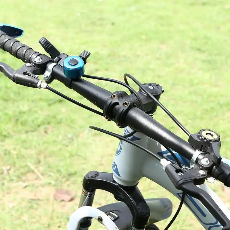 Mini Aluminum Alloy MTB Mountain Bicycle Bell Bike Bell Handlebar Ring Horn Sound Alarm Bicycle Call Bike Accessories