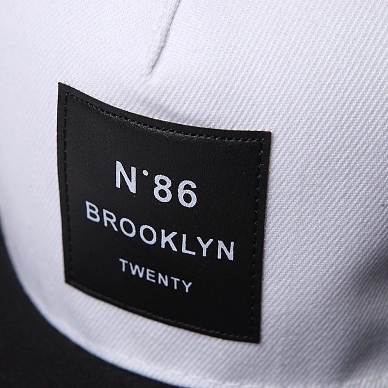 2019 New Fashion BROOKLYN Letters Solid Baseball Cap Men Women Adjustable Sun Hat Snapback Hats Teenage Hip Hop Caps CP0369 (9)