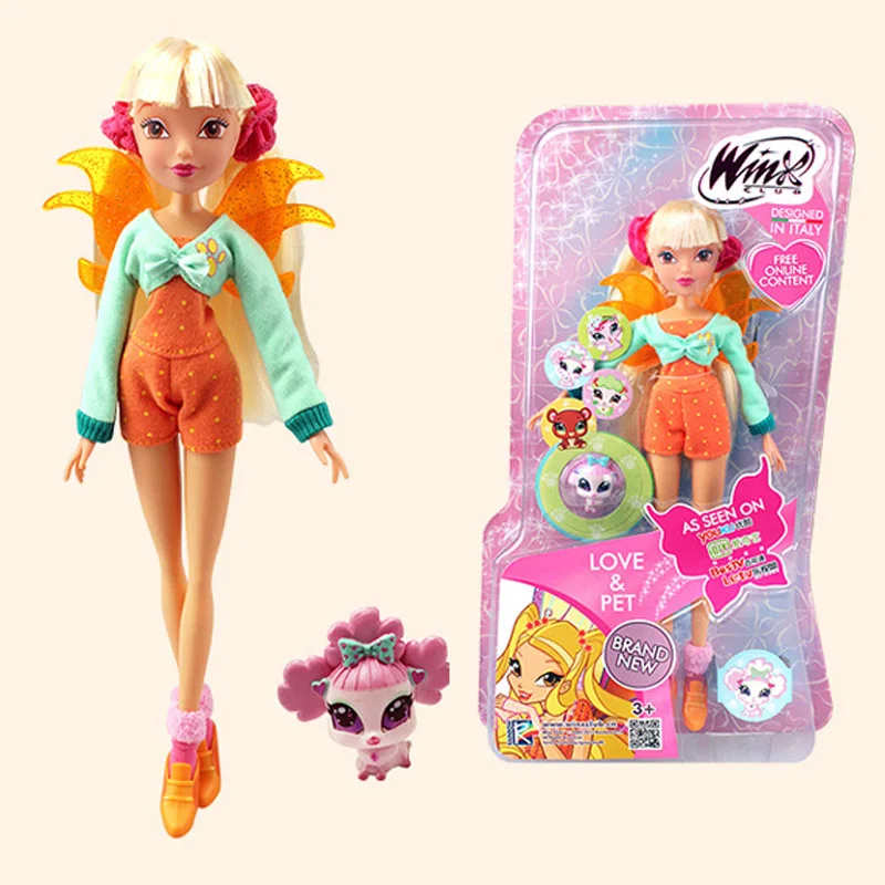 Believix Fairy&Lovix Fairy Rainbow Colorful Girl Doll Action Figures Fairy Bloom Dolls with Classic Toys for Girl Gift 17