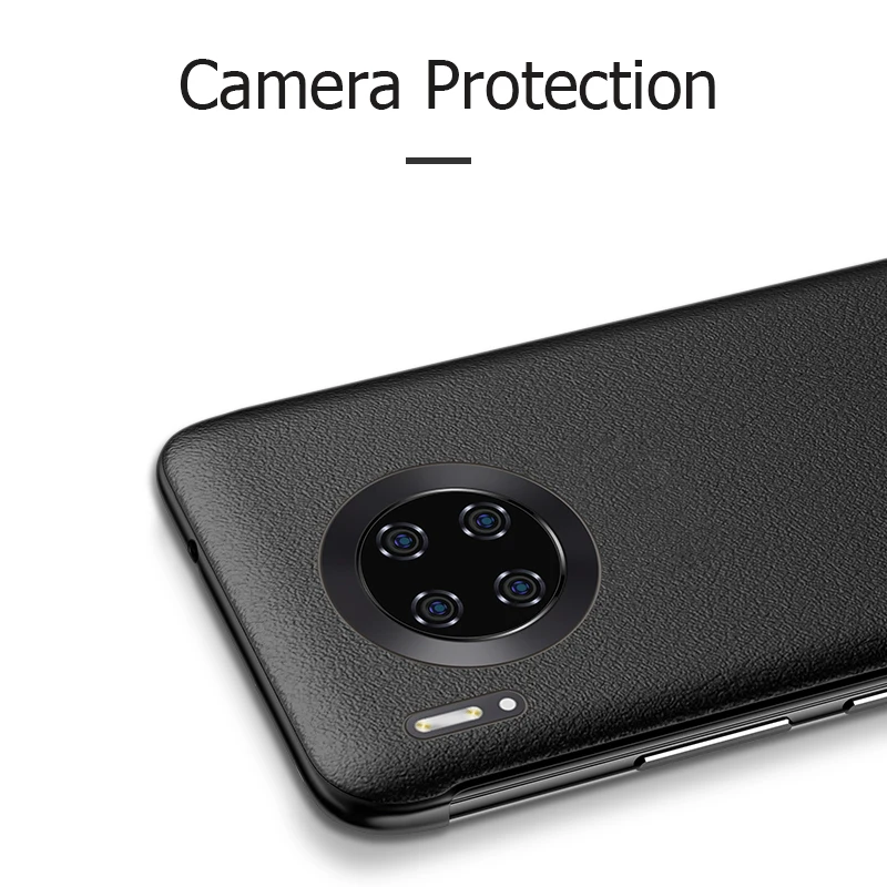Для huawei mate 30 Pro откидной Чехол из ПУ кожи откидная крышка смарт-окна вид телефонные чехлы для huawei mate 30 mate 30 5G