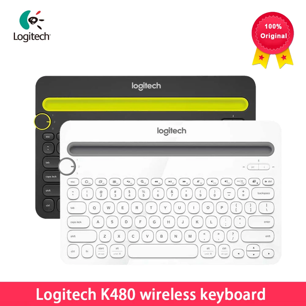 Original Genuine Logitech Bluetooth Keyboard Mobile Mac Tablet Laptop Multi-device Thin Mini Mute Keyboard With Pc Laptop - Keyboards - AliExpress