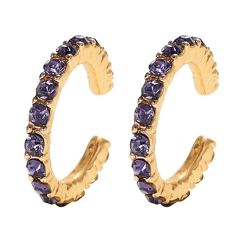 Летние Новые Модные шикарные серьги-кольца, винтажные женские блестящие Кристальные полые круглые подарочный набор украшений для ушей