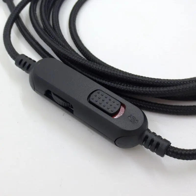 Headphone Cable Audio Cord Line for HyperX Cloud Mix Cloud Alpha Gaming Headsets Q39D
