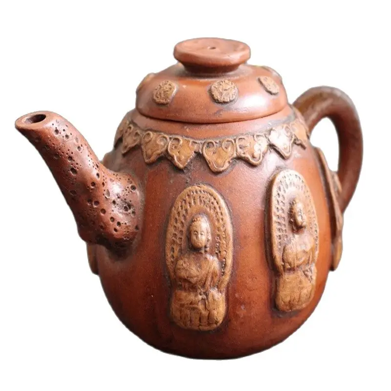 

Antique Yixing teapot with purple sand