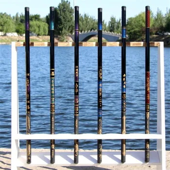 

High-quality Telescopic Adjustable Fishing Rod FRP Rod 2.7 / 3.6 / 4.5 / 5.4 / 6.3 / 7.2 Stream Rod Travel