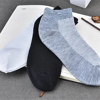 

2020 Men's Men's Cotton Socks New styles 10 Pairs Black Men Socks Breathable Spring Summer Male Crew Socks Hot cheap price