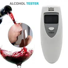 Цифровой алкотестер er со звуковым оповещением портативный алкотестер анализатор детектор алкоголя дыхания Профессиональный инструмент для тестирования