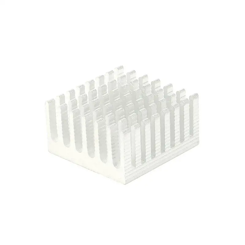 1 pc 282815mm Cooler Heatsink Cooling Fin Aluminum Heat Sink Radiator for Graphic Silver 28X28X15mm (4)