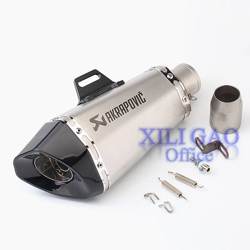 Для yoshimura akrapovic выхлопная труба moto rcycle копия Поддельные углеродного волокна глушитель 36 мм 51 мм на входе escape moto DB убийца Универсальный