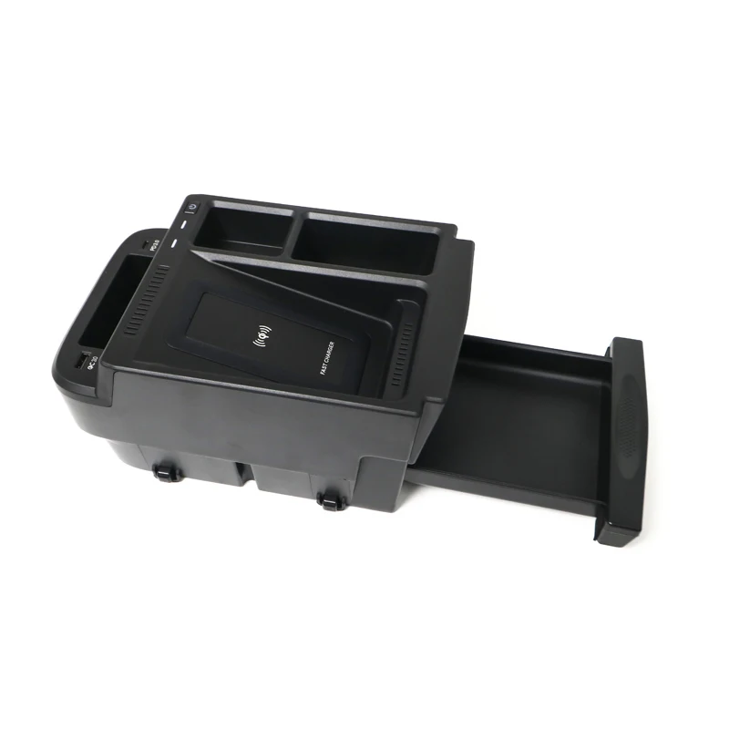 15W Car QI Wireless Charger For Honda CRV Charger 2017-2021 Mobile Phone Tepy-USB-CPD Interface Fast Charging Holder Accessories