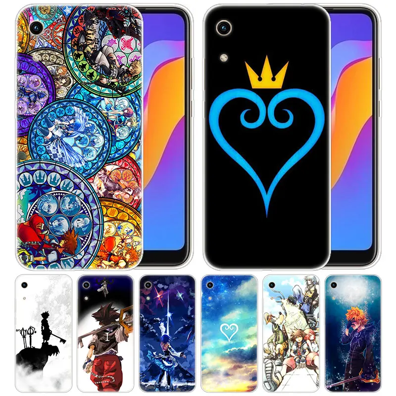 Роскошный силиконовый чехол для телефона с рисунком из аниме Kingdom Hearts huawei Honor 9X 8A 7A