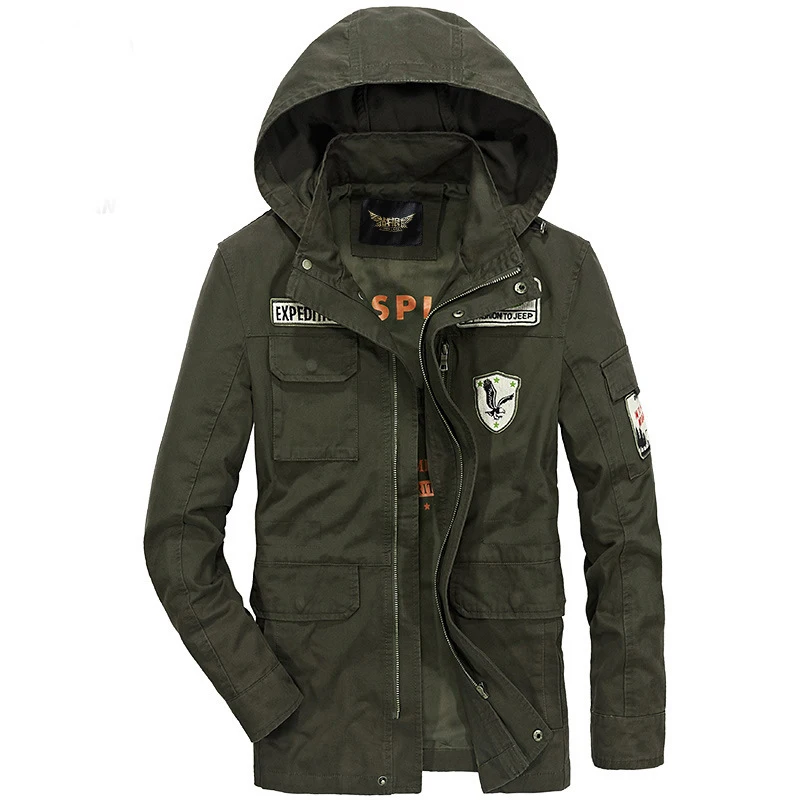 

Man Thin Section Windbreaker Loose Coat Long Fund Jacket Man Thin Section