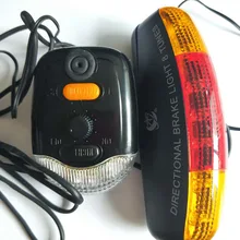 Starway Многофункциональный велосипедный поворотник велосипедный задний светильник Электрический рожок тормозной светильник s Xc-408