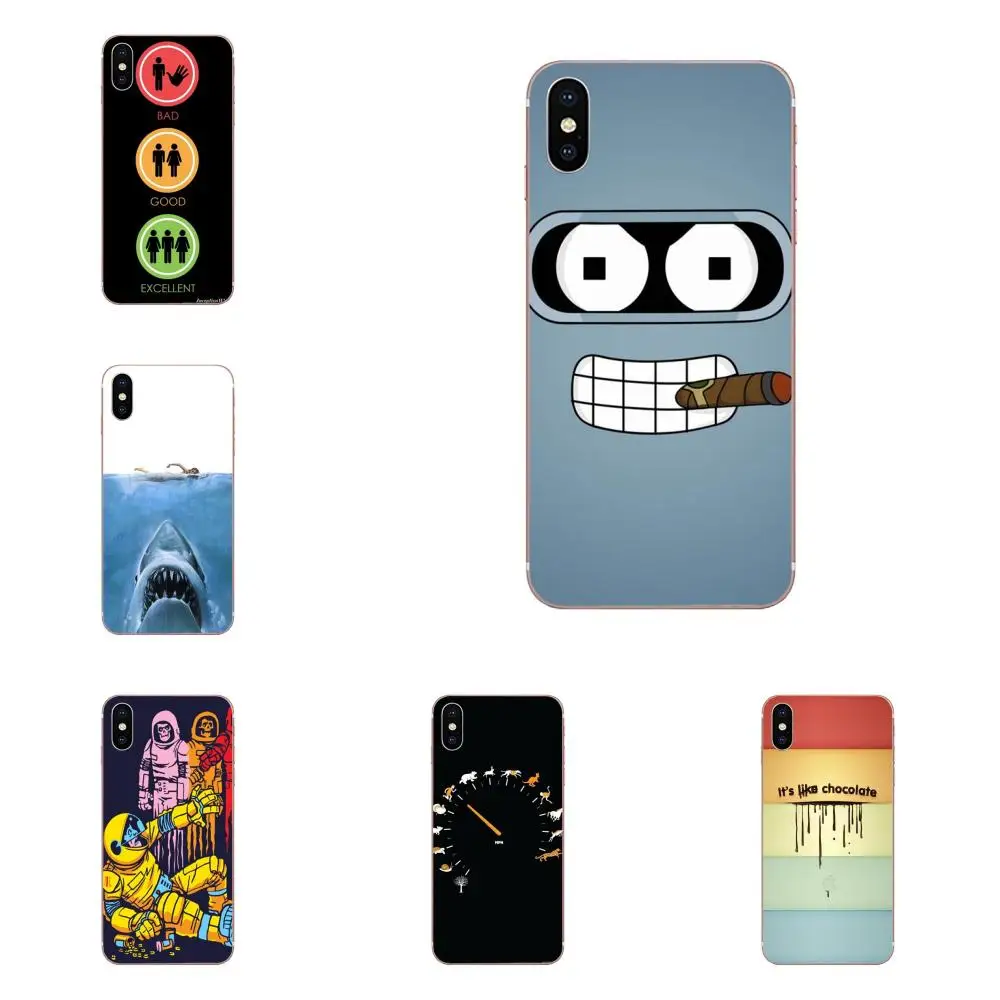 

Fashion Fun Dynamic For Apple iPhone 4 4S 5 5C 5S SE 6 6S 7 8 Plus X XS Max XR Soft Silicone TPU Transparent Mobile Pouch
