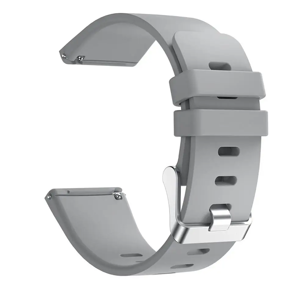 Мягкий силиконовый сменный спортивный ремешок на запястье для Fitbit Versa 2 Смарт часы браслет долговечные аксессуары#906 - Цвет: D