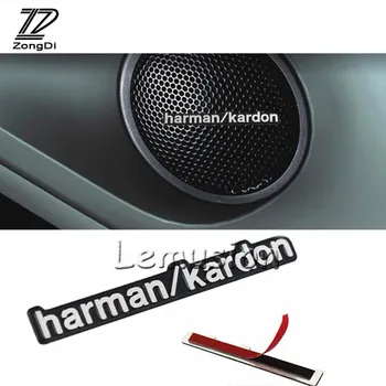 

Car Stickers Audio Video Speaker For Harman Kardon For Opel Astra H G J Volvo S60 V70 XC90 Citroen C5 C4 C3 Subaru