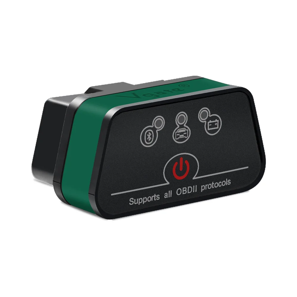 Vgate V2.1 Green Vgate iCar2 ELM 327 V2.1 OBD OBD2 Bluetooth сканер OBD 2 ODB2 автомобильный диагностический инструмент ELM327 V2.1 Easydiag PK V1.5 для android - Цвет: Vgate V2.1 Green