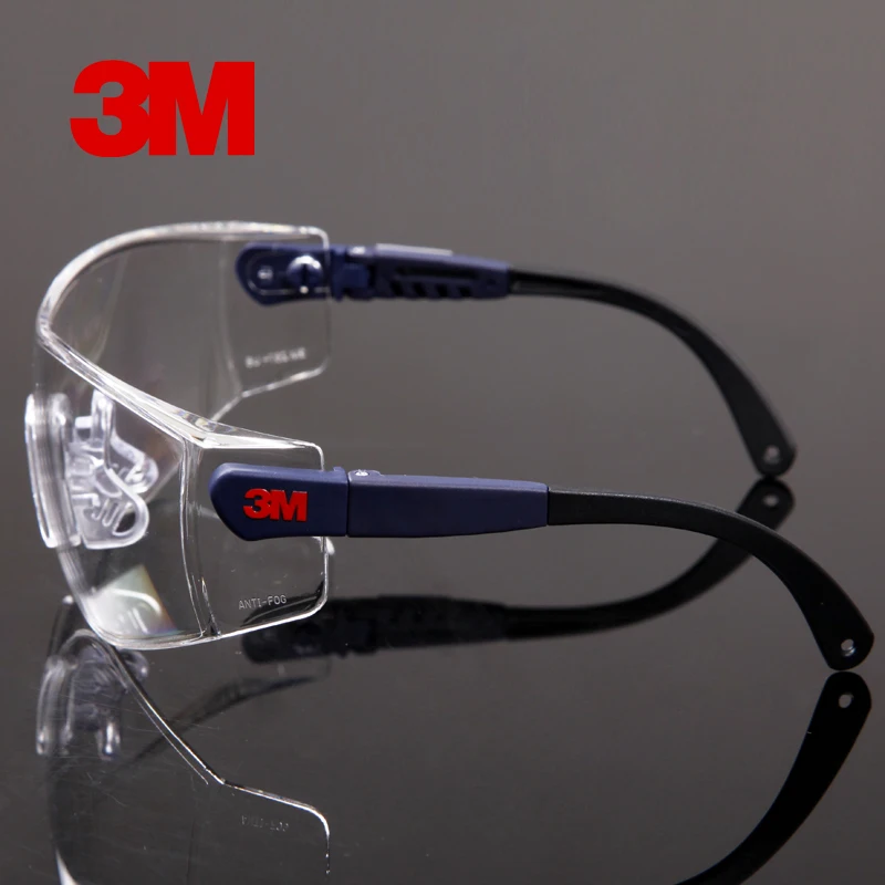 3M10196 Safety Glasses Goggles Anti-wind Anti sand Anti Fog Anti Dust Bicyle Sport Travel Work Labor Protective Glasses Eyewear images - 6