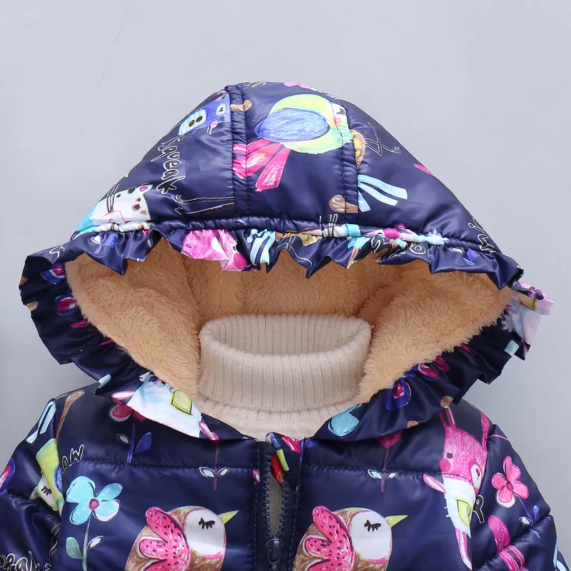 Г. Осенне-зимняя куртка для маленьких девочек, пальто для девочек детская теплая верхняя одежда с капюшоном, пальто для девочек, одежда детская куртка