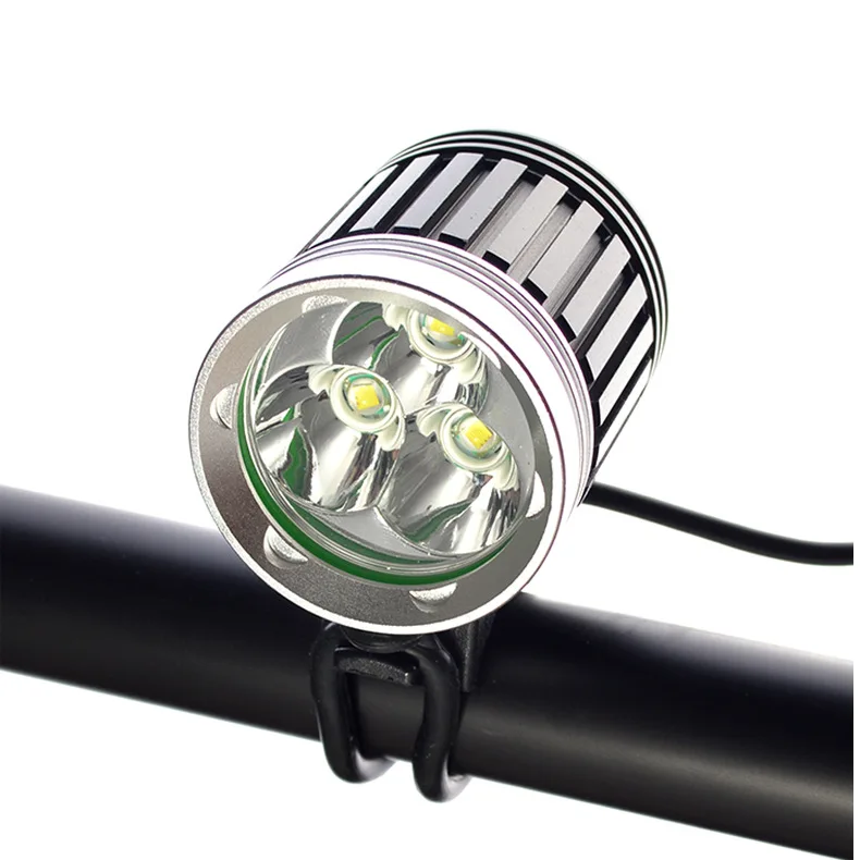 Led3t6 велосипедная фара из алюминиевого сплава с защитой от дождя Ночная езда