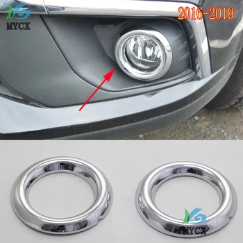 

For Mitsubishi ASX 2016 2017 2018 2019 ABS Chrome Front Fog Light Cover Trim Car Styling Auto Exterior Decoration Accessories