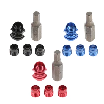 

Aluminum Archery Hooded Peep Sight w/ Inner Cores Compound Bow Housing Aperture Kit Archery Housing Clarifiers Archery Accessory