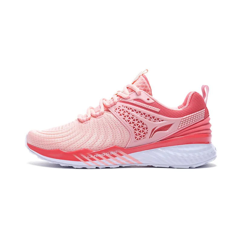 Li-Ning/женские кроссовки LN CLOUD V2 с подушкой, для бега, ТПУ, с ультра-оболочкой, спортивная обувь, кроссовки ARHP008 XYP869 - Цвет: ARHP008-4H
