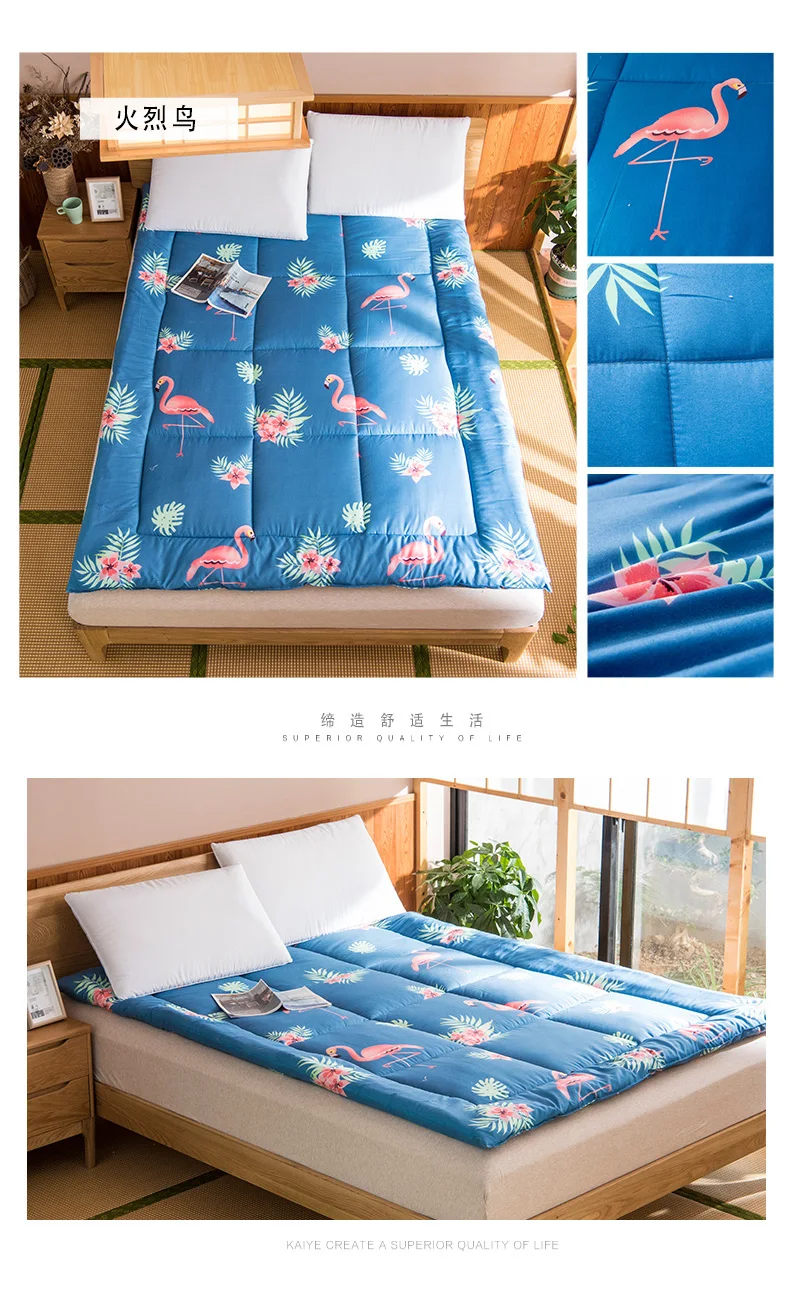 Flomingo Tatami матрас из матраса для ленивых моющиеся коврики складной матрас для гостиной/пола студенческий спальный матрас для общежития