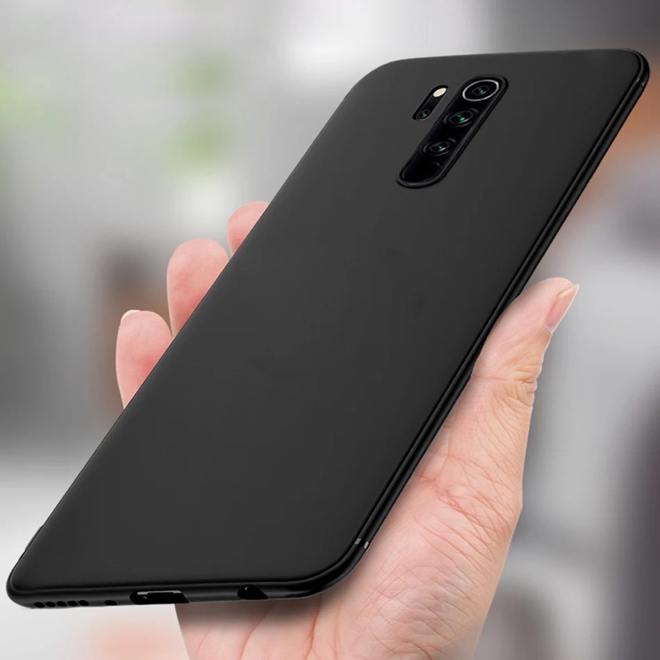Чехол-бампер для Redmi Note 8 Pro чехол ультра тонкий мягкий матовый из ТПУ