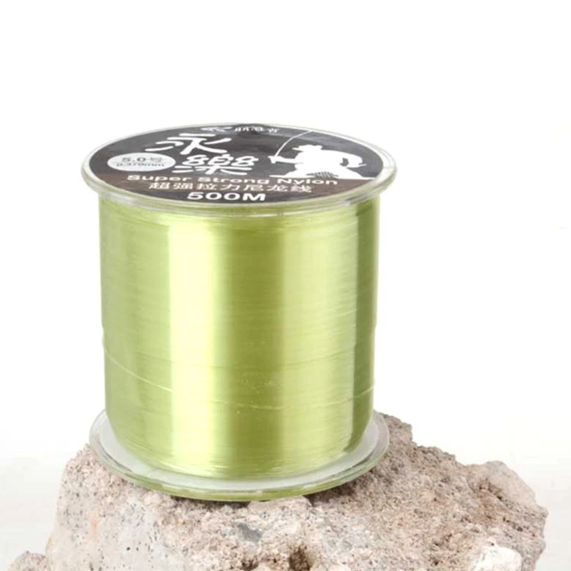 SUMMER Super Strong Nylon Fishing Line 500M Monofilament Leader Line Fishline Main Line Carp Nylon Line